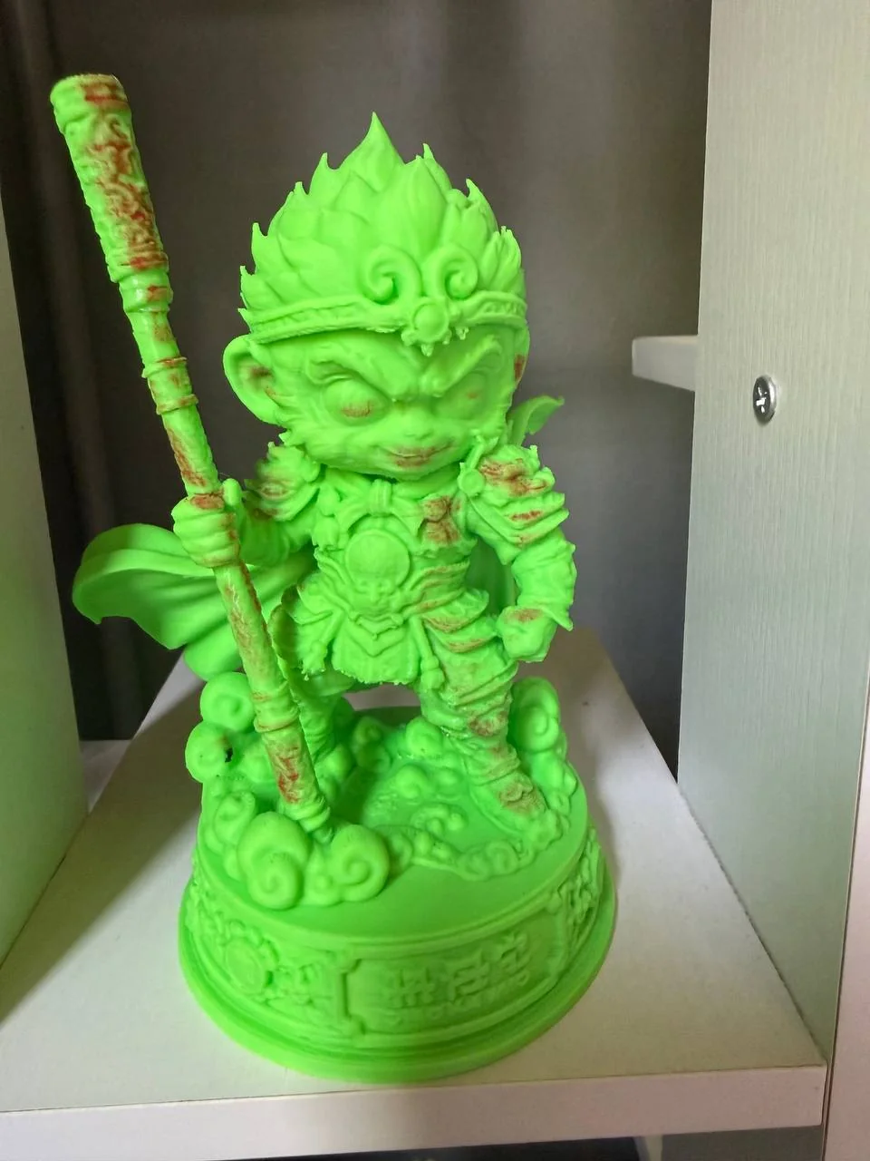 ฟิกเกอร์ซุนหงอคงสีเขียว